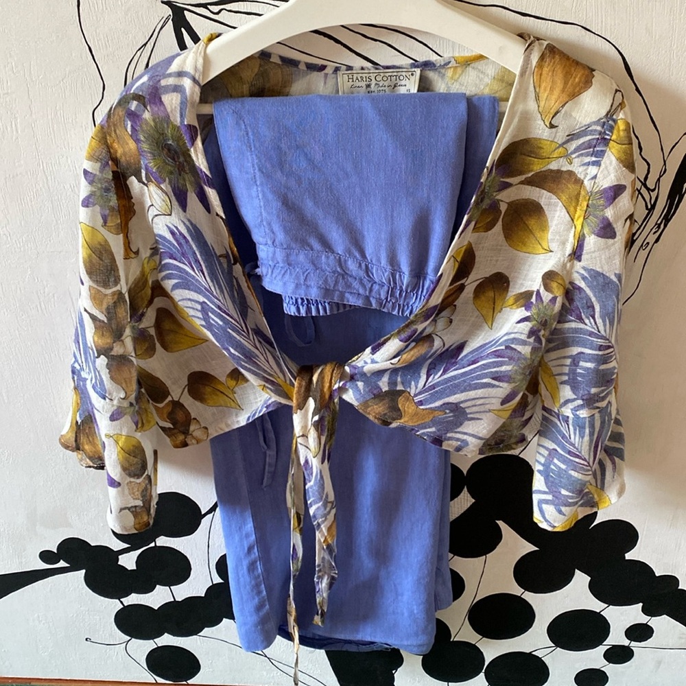 Haris Cotton 2piece Linen Set